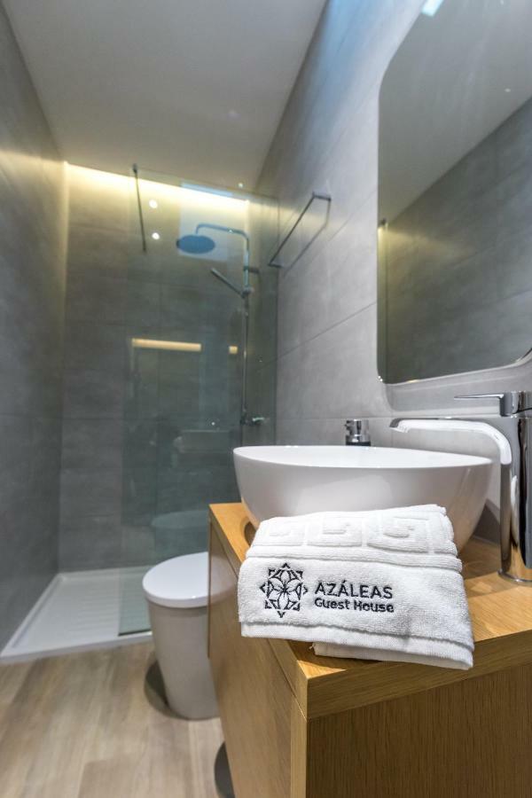 Azaleas Guest House Ribeira Cha Esterno foto